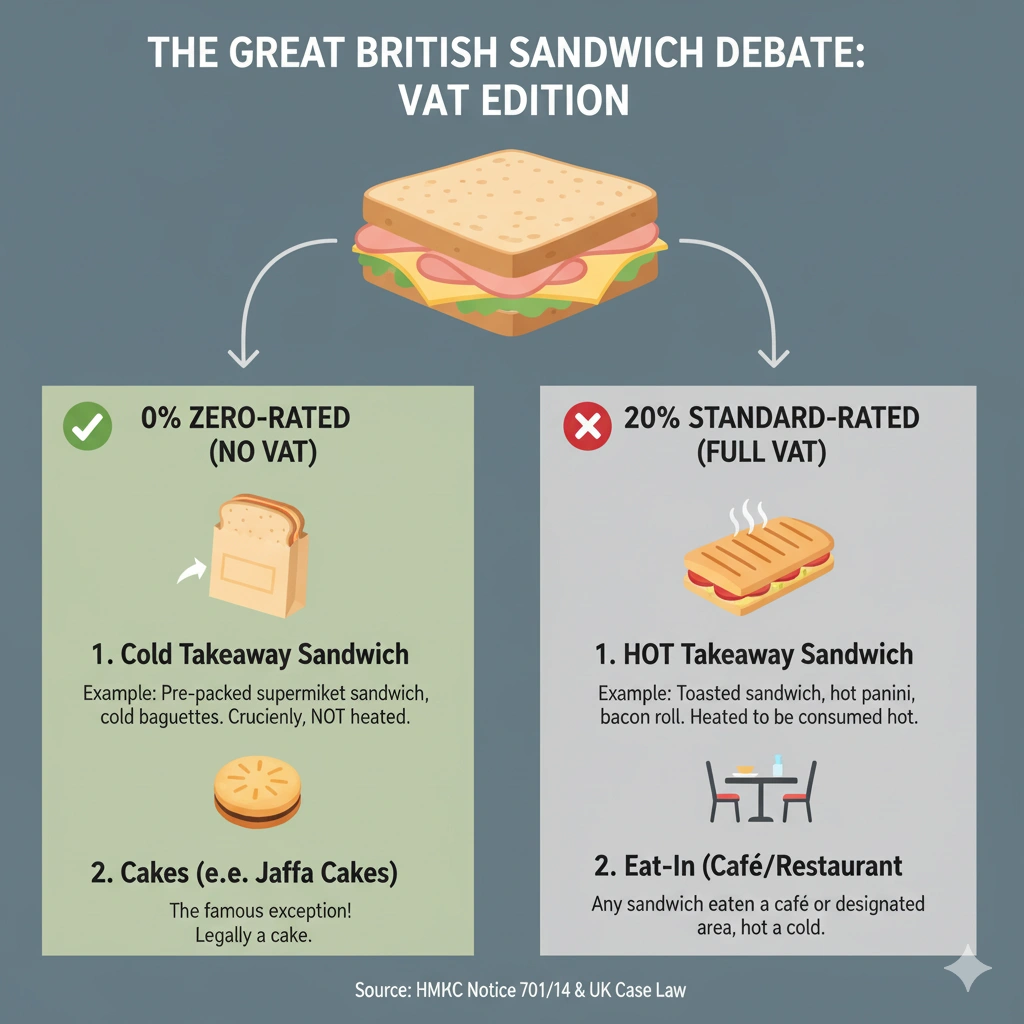 British sandwich debate VAT edition.