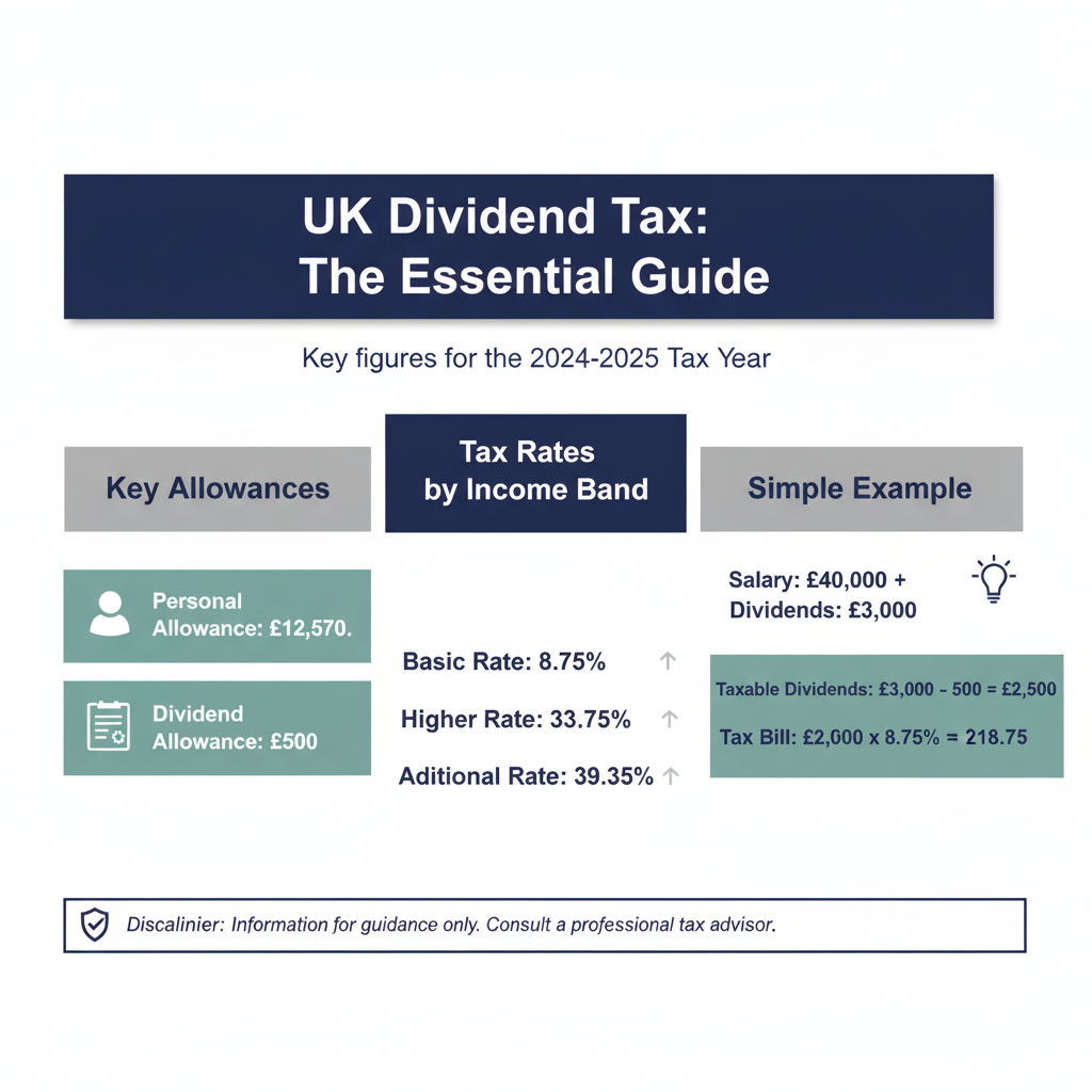 UK dividend tax guide for 2025.