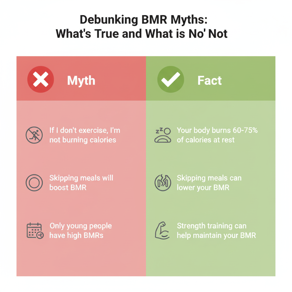 Debunking BMR myths. What is true and what is false?