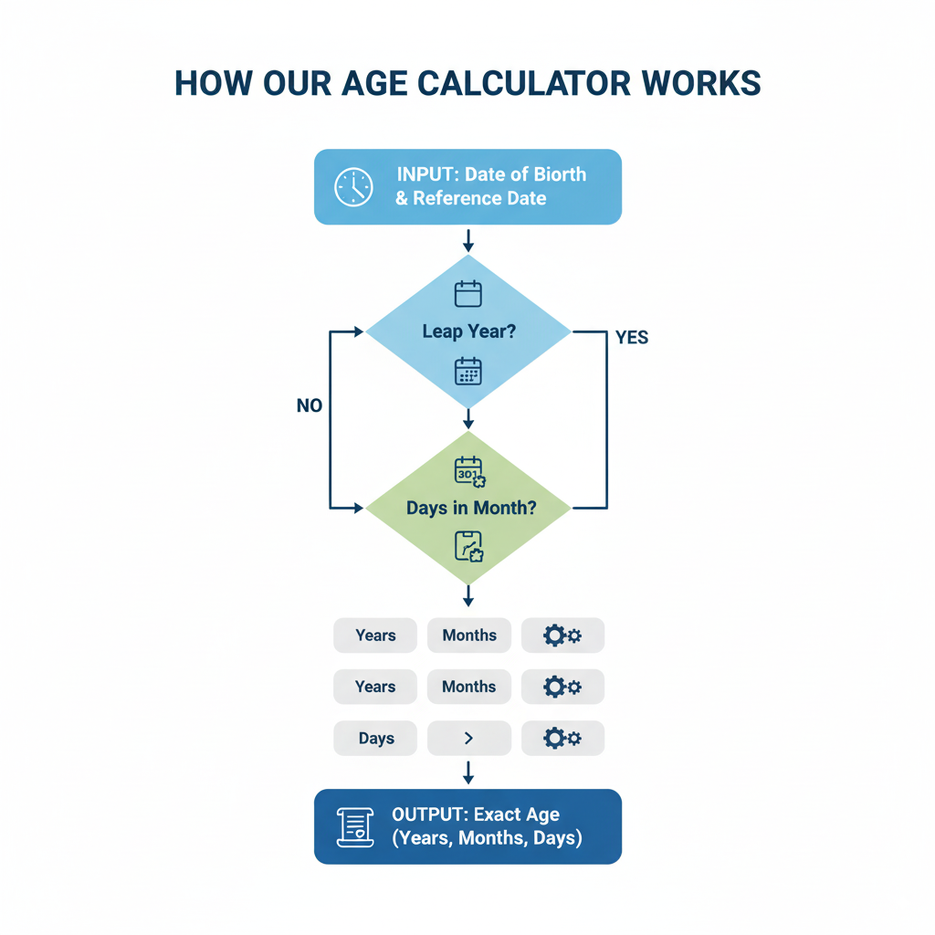 how age calculator works? learn everything about it.