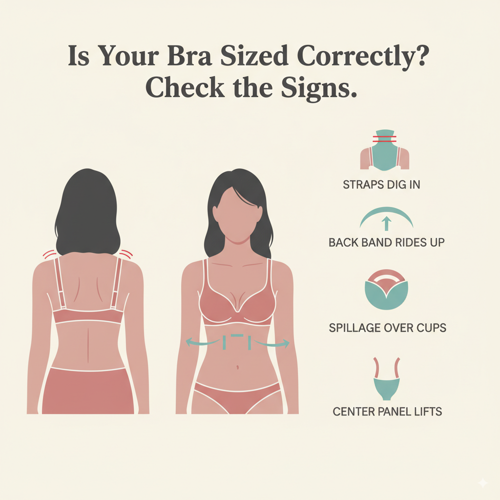 Is your bra sized correct. Check here.