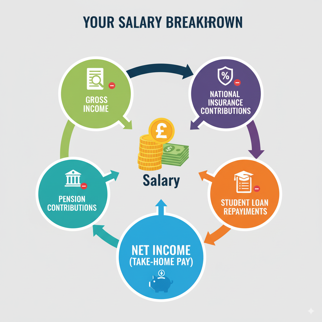UK salary breakdown for 2025