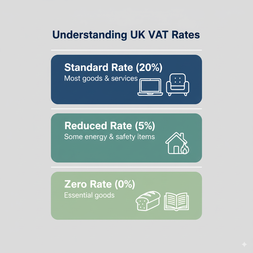 UK VAT rates for 2025